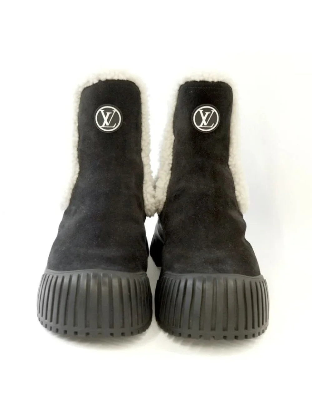 Louis Vuitton Ma0273 Ruby Ankle Boots Mouton Shoes 38 Size Approx 24.5 - Picture 4 of 10